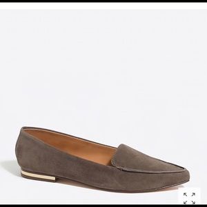 SOLD - J Crew Edie loafers in warm fig